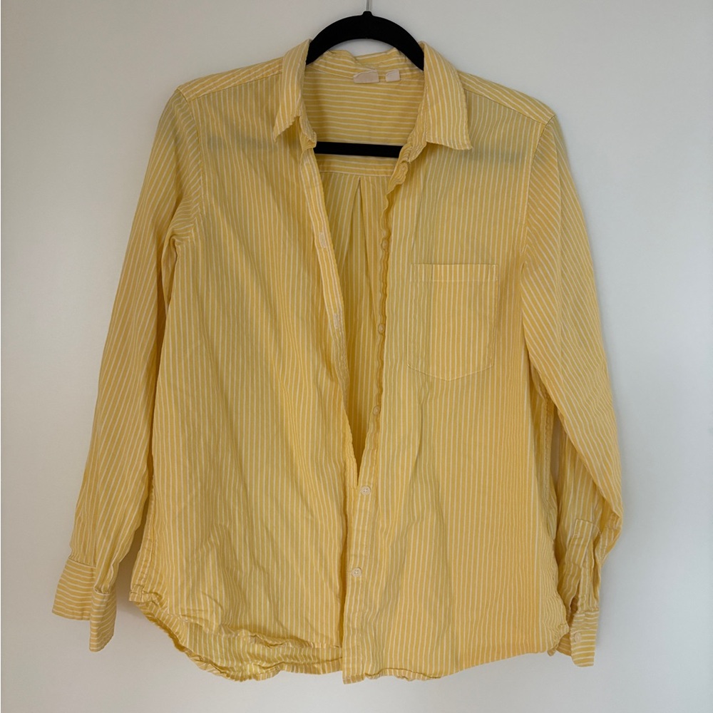 GAP Striped Button-Up Shirt